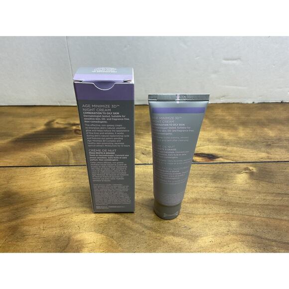 Mary Kay Timewise Age Minimize 3D Night Cream Combination To Oily Skin 1.7 Oz - Picture 3 of 4